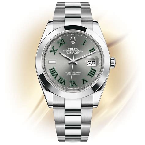 rolex wimbledon datejust 41|rolex datejust 41 smooth bezel.